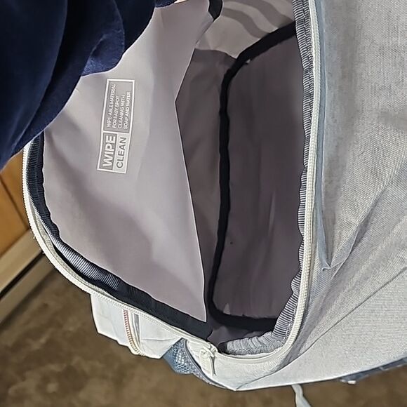 Adidas Rainbow Style Backpack Grey N w/o Tags - Picture 4 of 4